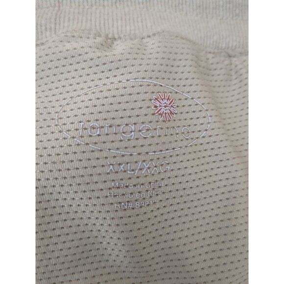 Tangerine Athletic Skirt 2X Skort Pockets Zip Brown - Picture 3 of 5